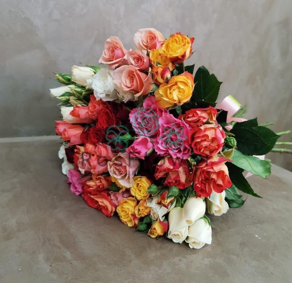 Букет цветов из: Розы в Унъюган