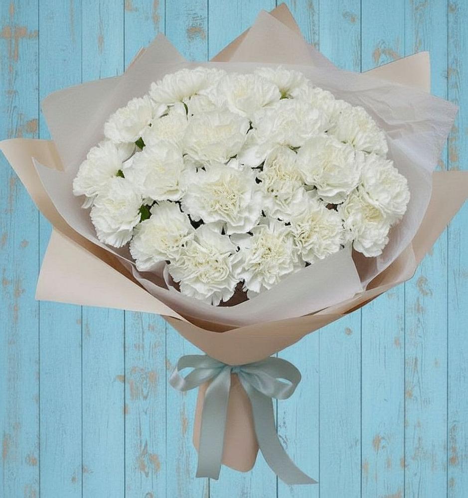 Букет цветов из: Гвоздики в Унъюган