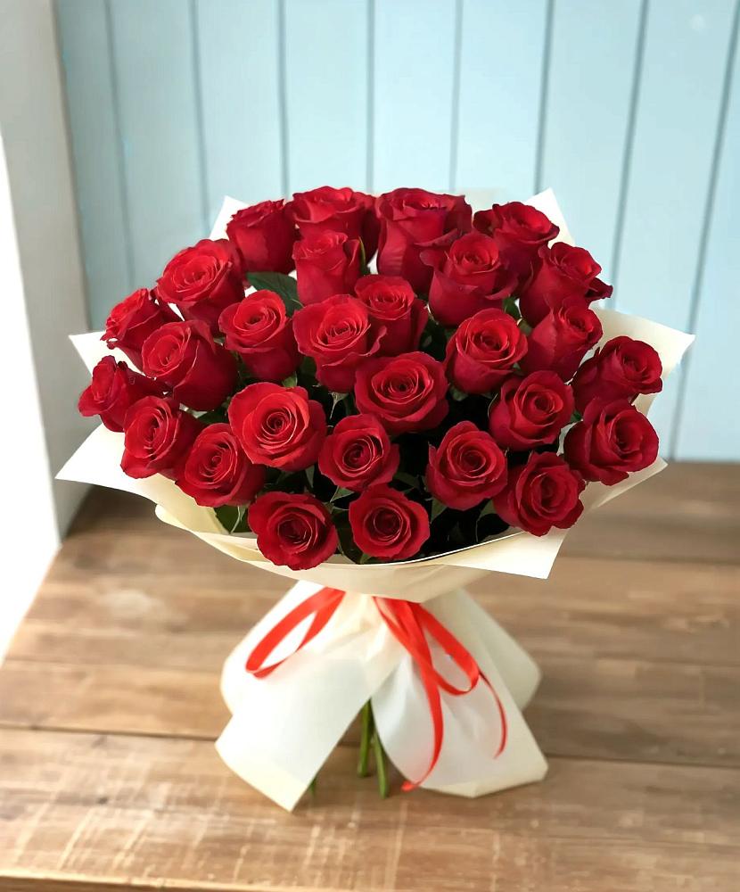 Букет 29 Красных роз в Унъюган