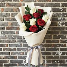 Букет цветов из:  Розы в Унъюган