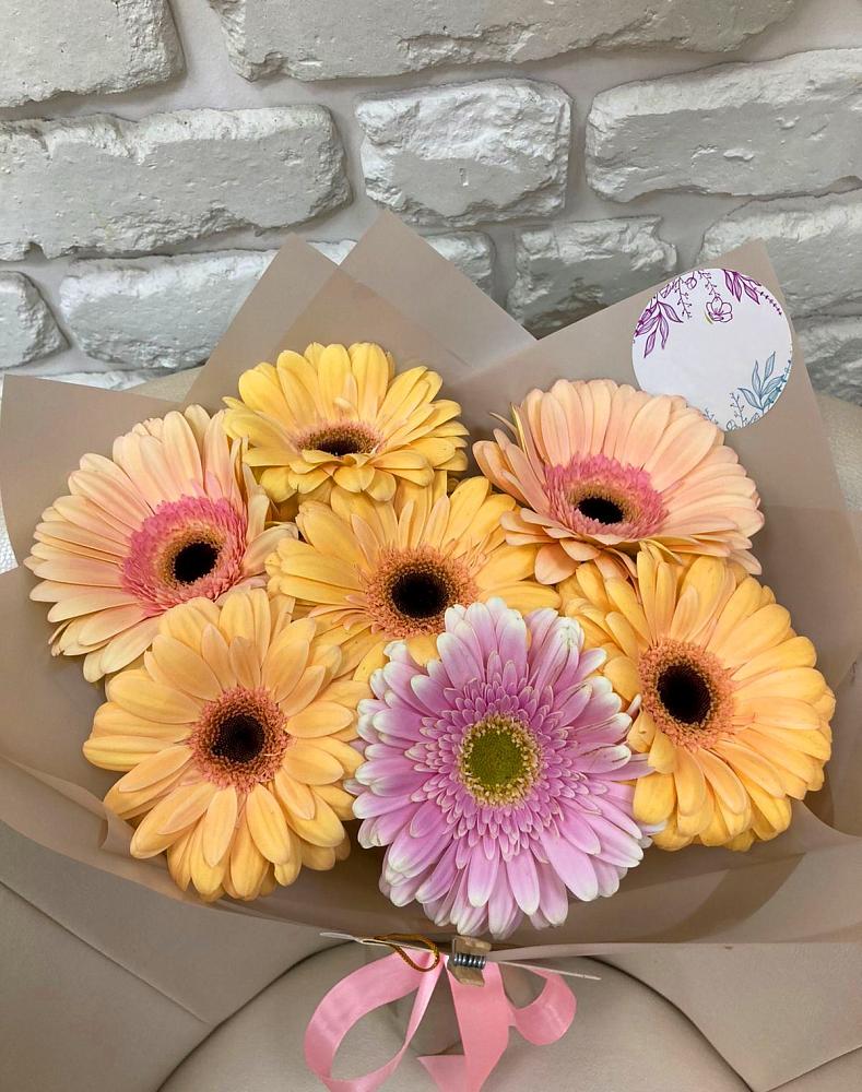 Букет цветов из: Герберы в Унъюган