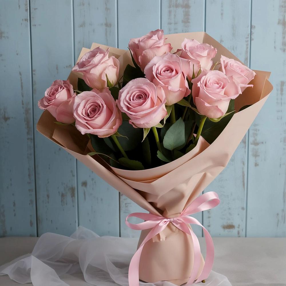 Букет цветов из: Розы в Унъюган