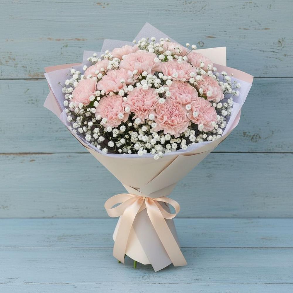 Букет цветов из: Гвоздики в Унъюган