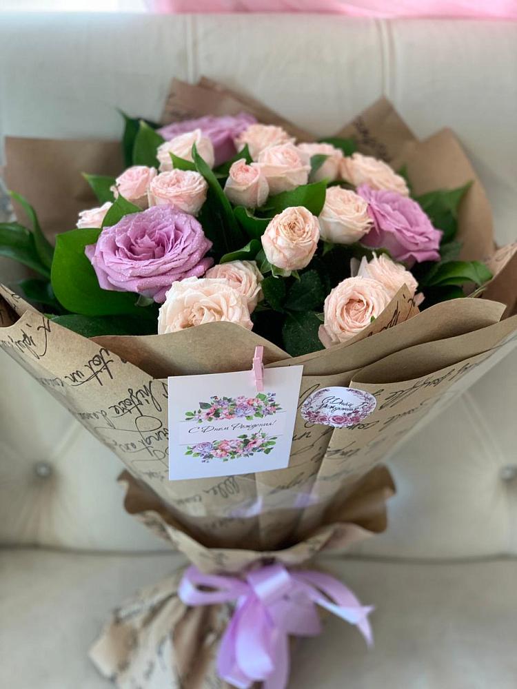 Букет цветов из: Розы в Унъюган