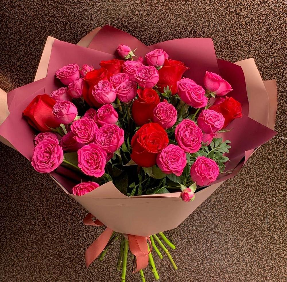 Букет В объятьях нежности в Унъюган