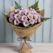 Букет цветов из:  Хризантемы #REPLACE_PRED# Унъюган