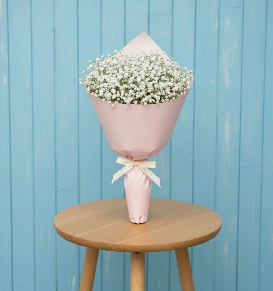 Букет цветов из: Гипсофила в Унъюган