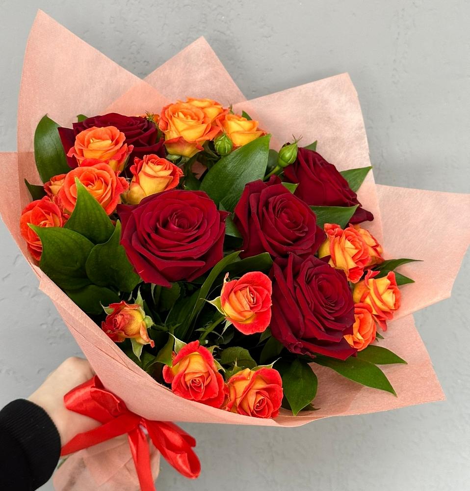 Букет Любовь и восторг в Унъюган