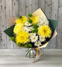 Букет цветов из:  Хризантемы в Унъюган