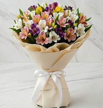 Букет цветов из:  Альстромерии #REPLACE_PRED# Унъюган