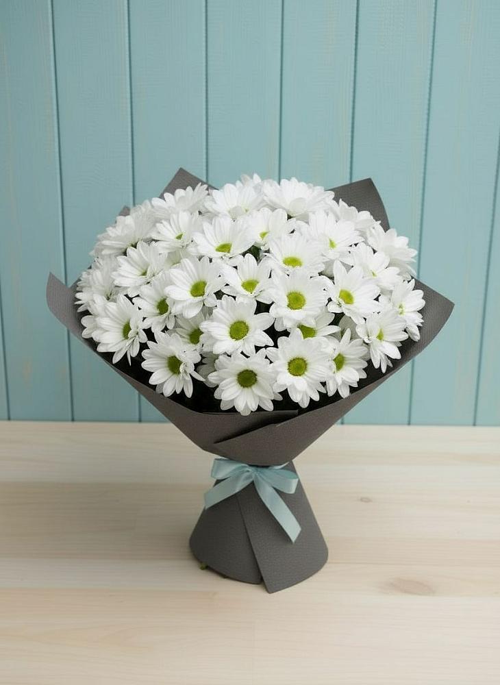 Букет цветов из: Хризантемы в Унъюган