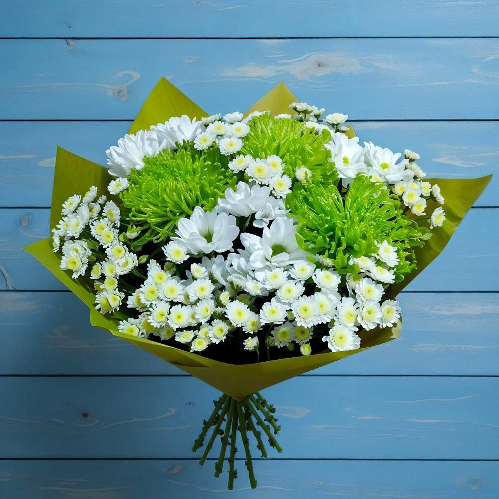 Букет цветов из: Хризантемы в Унъюган