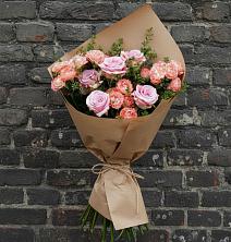 Букет цветов из:  Розы в Унъюган