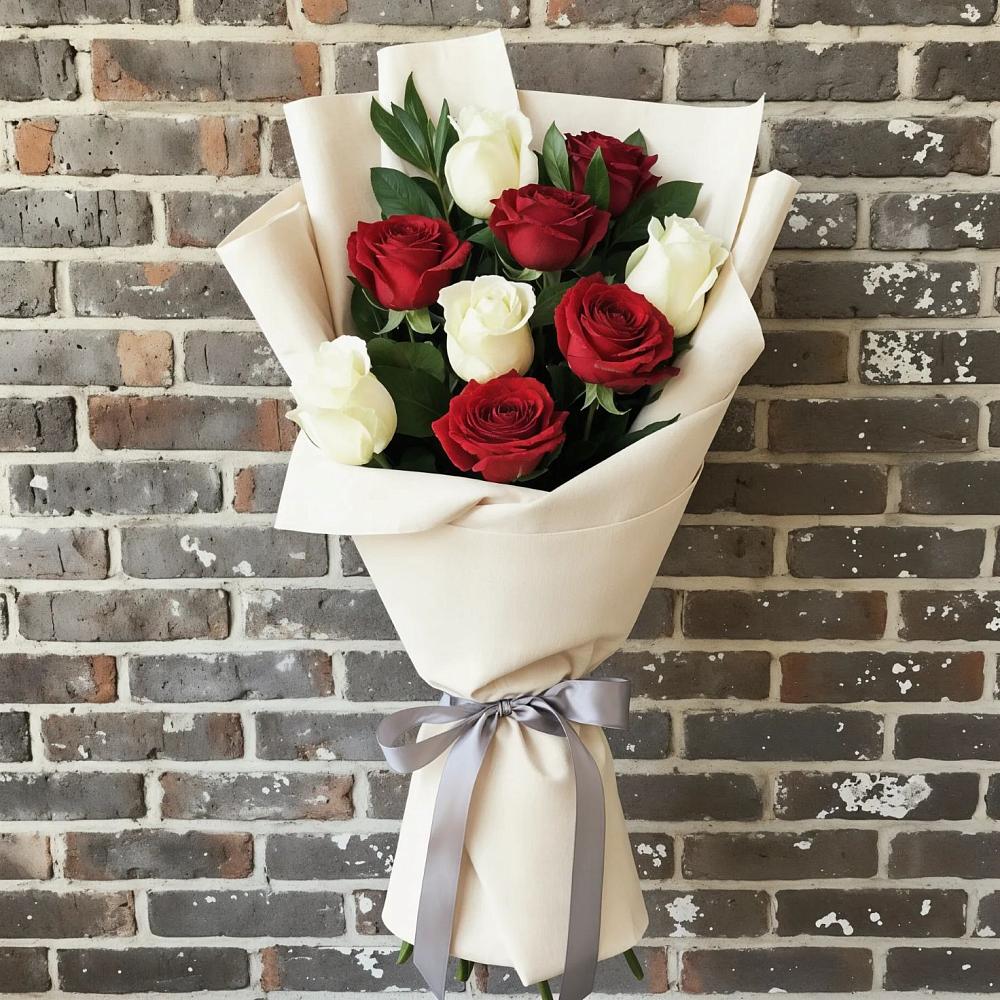 Букет цветов из: Розы в Унъюган