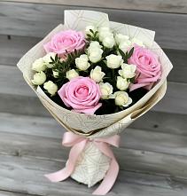 Букет цветов из:  Розы в Унъюган
