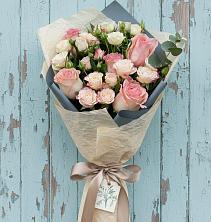 Букет цветов из:  Розы в Унъюган