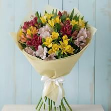 Букет цветов из:  Альстромерии в Унъюган