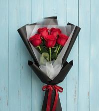 Букет цветов из:  Розы в Унъюган