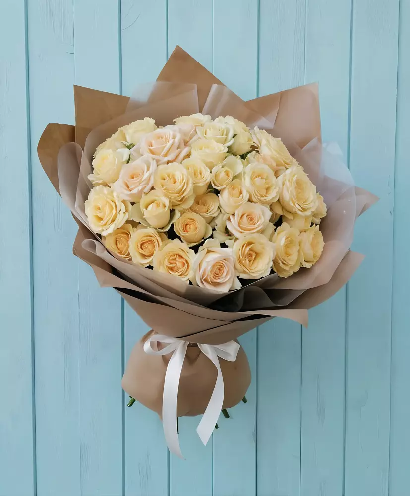 Букет Кремовое облако в Унъюган