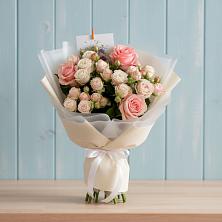 Букет цветов из:  Розы в Унъюган