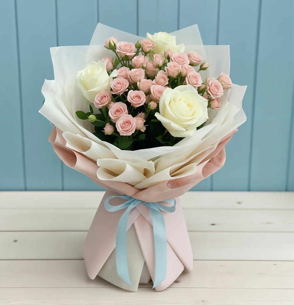 Букет цветов из: Розы в Унъюган