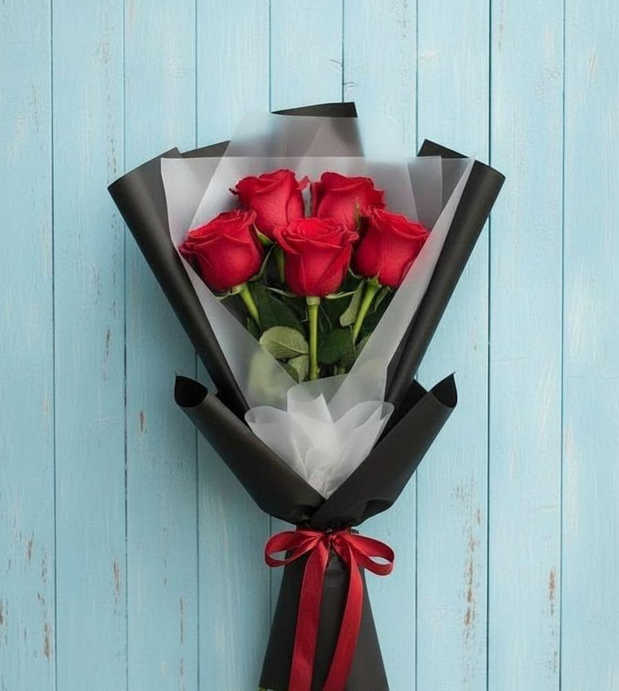 Букет цветов из: Розы в Унъюган