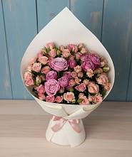 Букет цветов из:  Розы в Унъюган